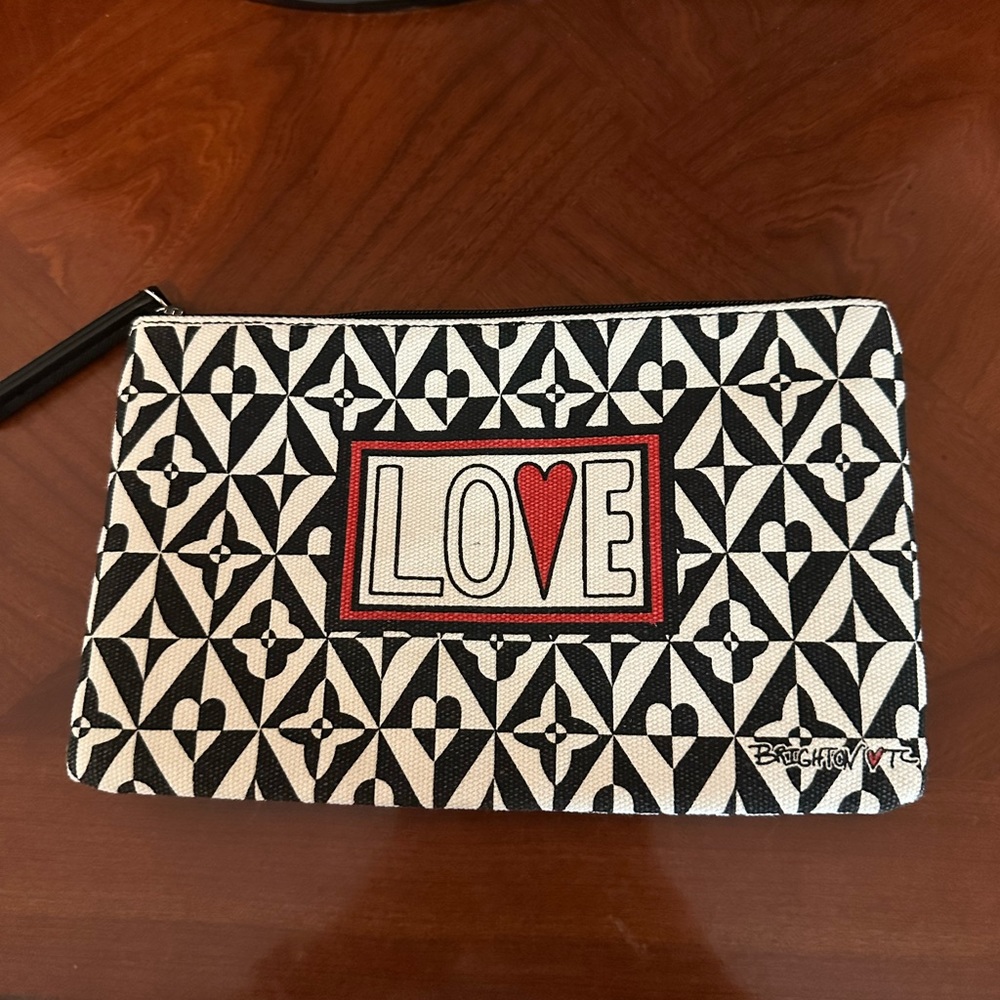 Brighton Love canvas pouch